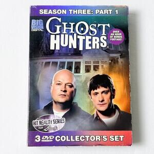 Ghost Hunters Season Three 3 Part 1 3-Disc DVD Set SyFy